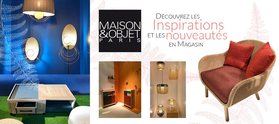 Salon Maison et objets 2019 Tendances décos