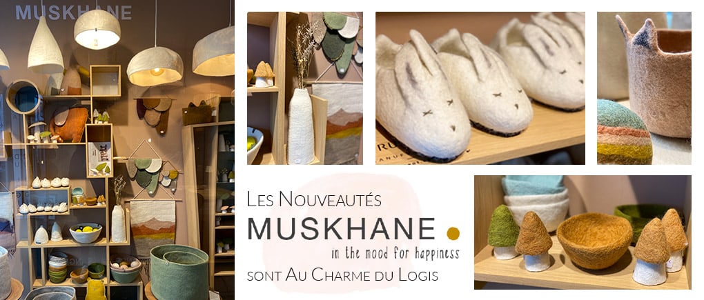 Chaussons Lapin Muskhane pour chambre enfant - Les Enfants du